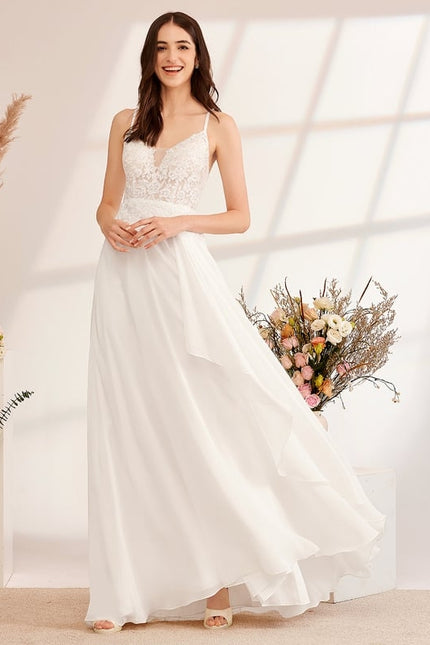 Robe De Mariée Soirée Blanche