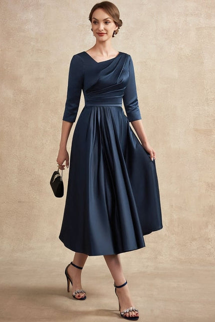 Robe de Soirée Satinique Moderne - gallery 4