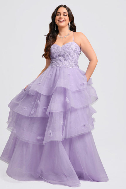 Robe de Soirée Lavande Étoilée - gallery 8
