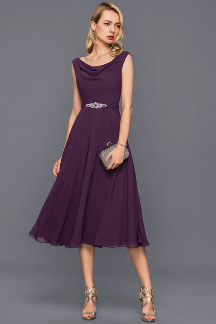 Robe de Soirée Mousseline Glamour - gallery 3