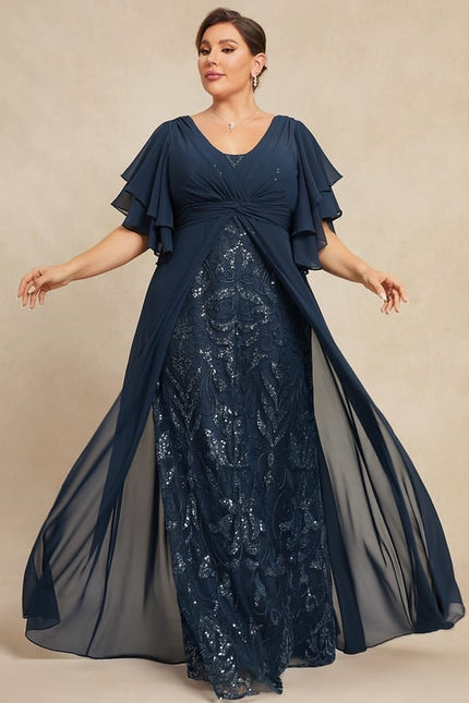 Robe de Soirée Étoffe Lumineuse - gallery 6