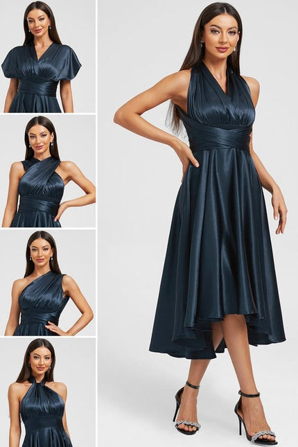 Robe de Soirée Décolleté Fluide