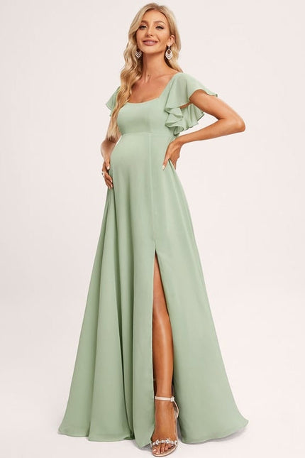 Robe de Soirée Maternité Fluide - gallery 2