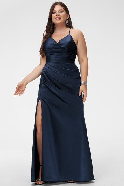 Robe de Soirée Élégance Satin Nox - gallery 4