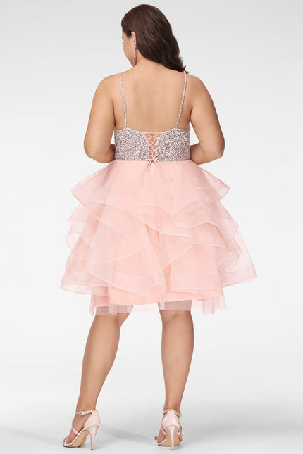 Robe de Soirée Rêve Poudré - gallery 6