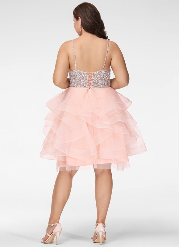 Robe de Soirée Rêve Poudré - gallery 6
