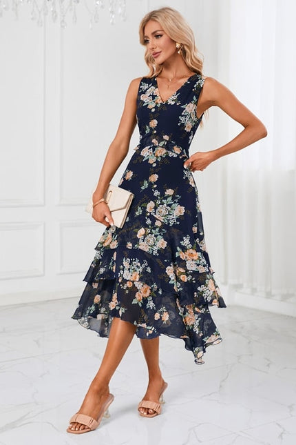 Robe de Soirée Fleurs Dété - gallery 5