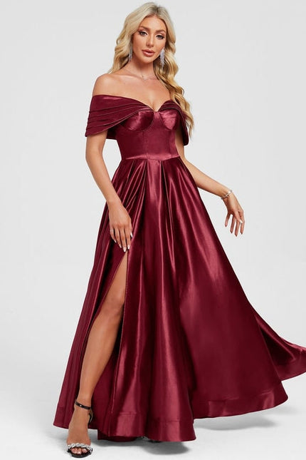Robe de Soirée Satin Élégante - gallery 5