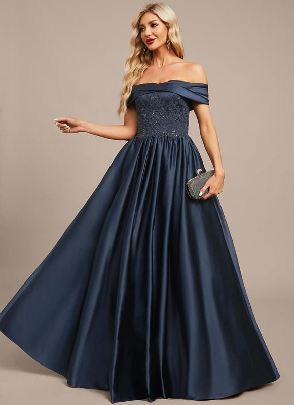 Robe de Soirée Nuit Satinée - gallery 3