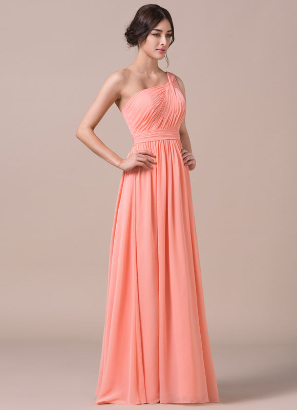 Robe de Soirée Asymétrique Fluide - gallery 4