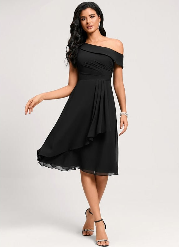 Robe de Soirée Chiffon Nuit - gallery 2