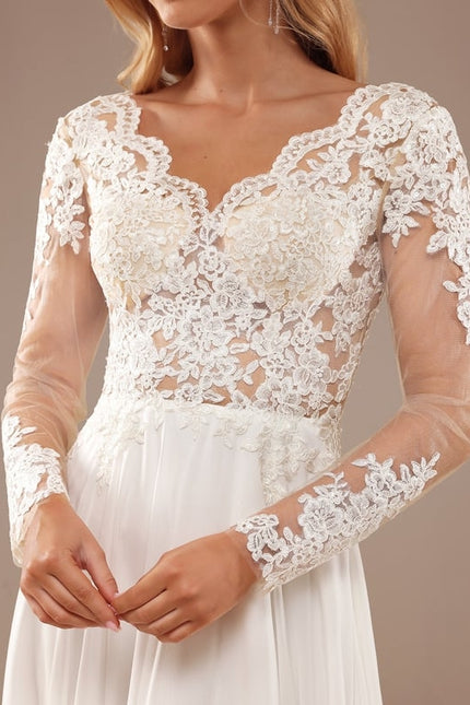 Robe De Mariée Soirée Blanche - gallery 5