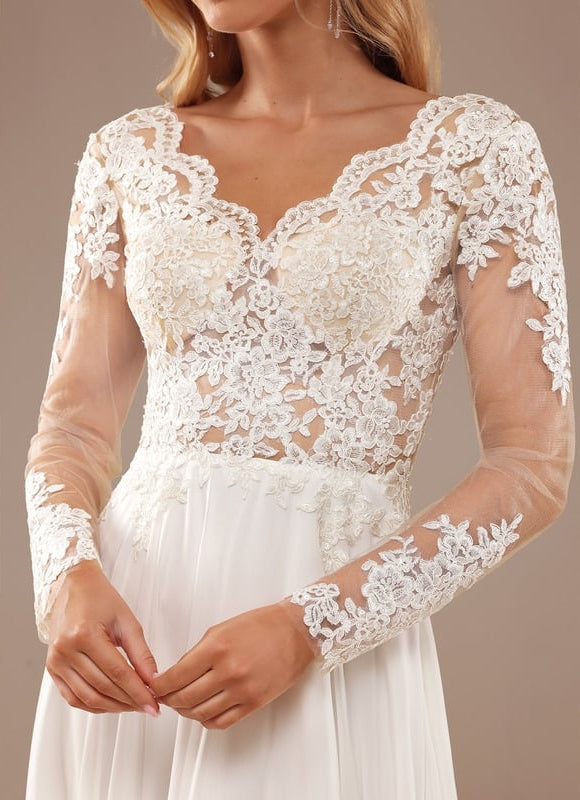 Robe De Mariée Soirée Blanche - gallery 5