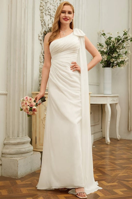 Robe de Soirée Nuptiale Élancée - gallery 2