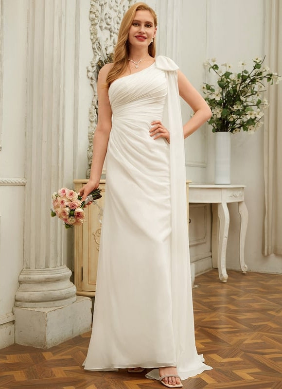 Robe de Soirée Nuptiale Élancée - gallery 2