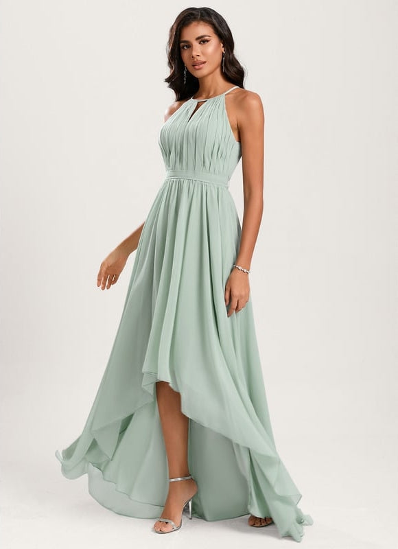 Robe de Soirée Mousseline Aérienne - gallery 3