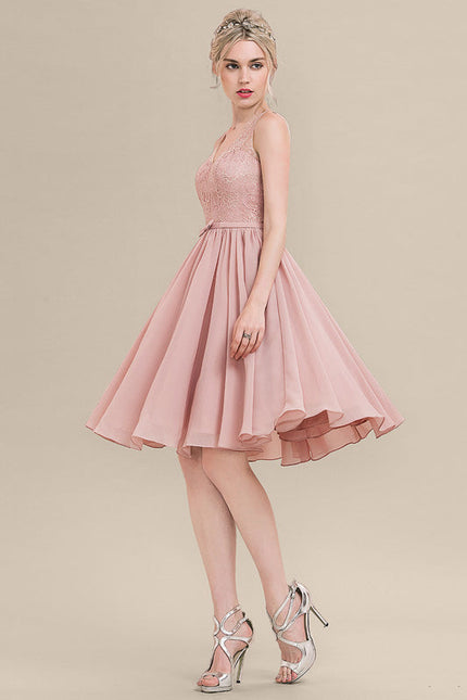 Robe de Soirée Rêve De Rose Poudrée - gallery 2