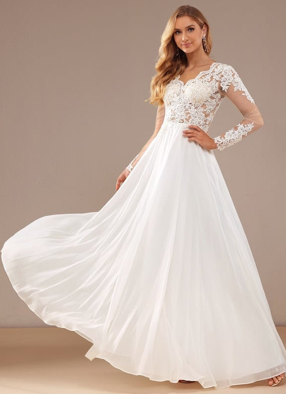 Robe De Mariée Soirée Blanche - gallery 1