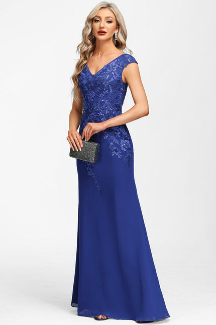 Robe de Soirée Velours Ébène - gallery 5