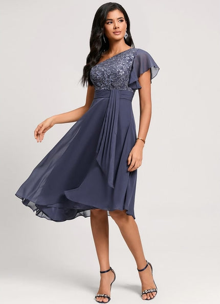 Robe de Soirée Chiffon Nuit