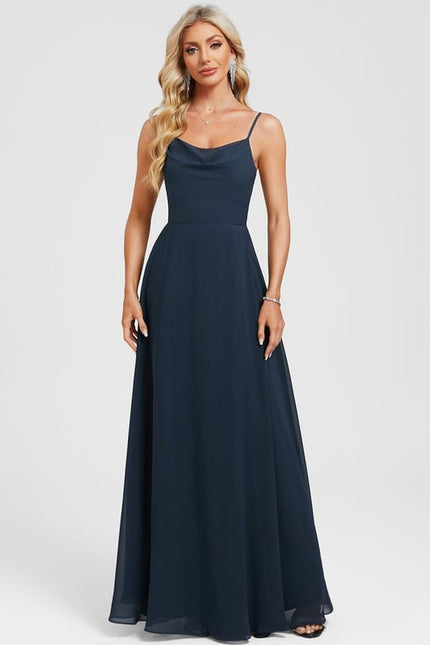 Robe de Soirée Fluide Chic