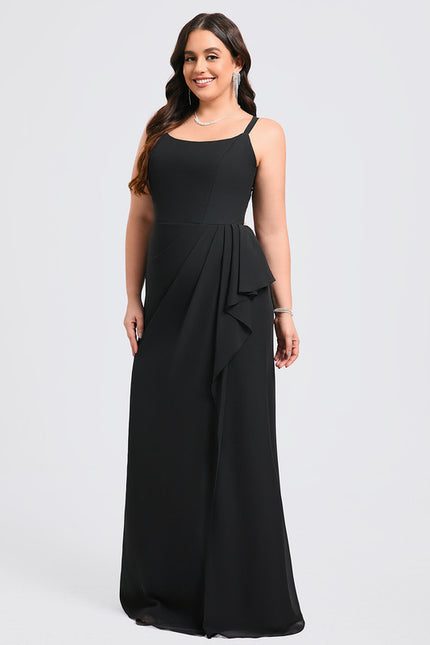 Robe de Soirée Fluide Vert Deau - gallery 7