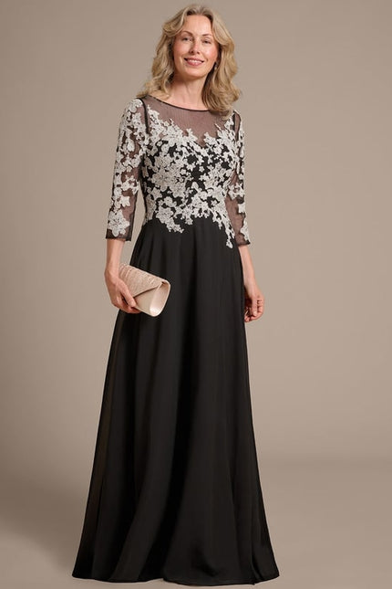 Robe de Soirée Élégance Florale
