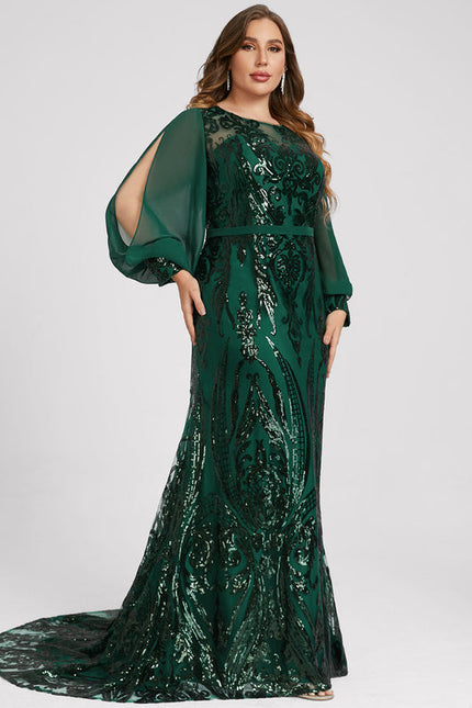 Robe de Soirée Luxe Émeraude - gallery 8