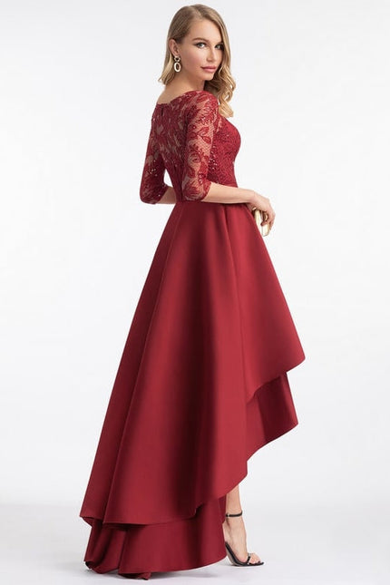 Robe de Soirée Rouge Élyséen - gallery 1
