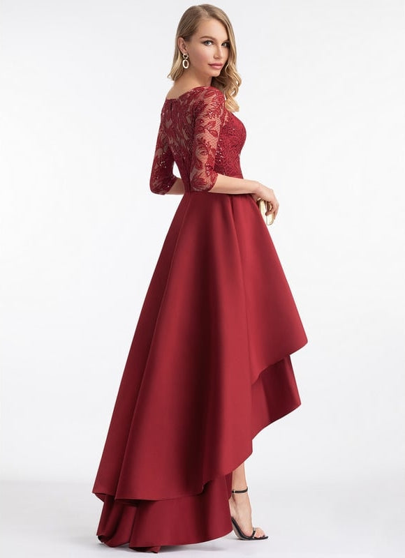 Robe de Soirée Rouge Élyséen - gallery 1