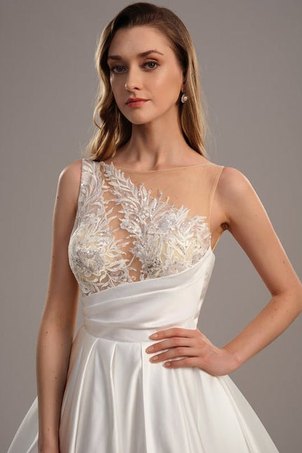 Robe de Soirée Satinée Étreinte - gallery 3