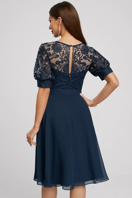 Robe de Soirée Émeraude Fluidité - gallery 2
