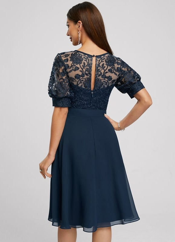 Robe de Soirée Émeraude Fluidité - gallery 2