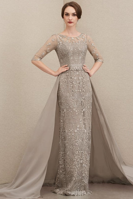 Robe de Soirée Élégance Sable