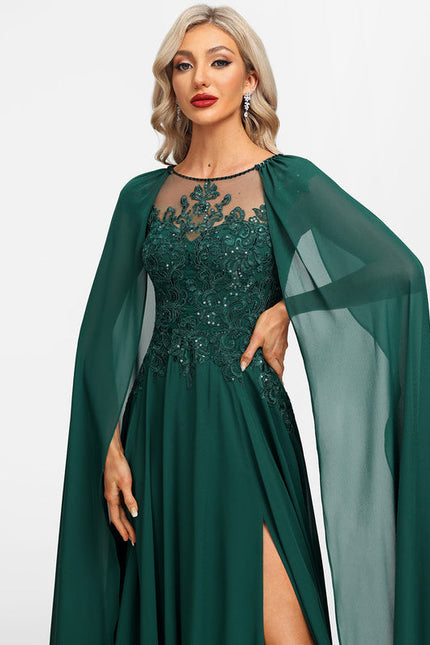 Robe de Soirée Illusion Étoilée - gallery 1