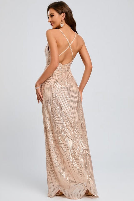 Robe de Soirée Éclat Satiné - gallery 1