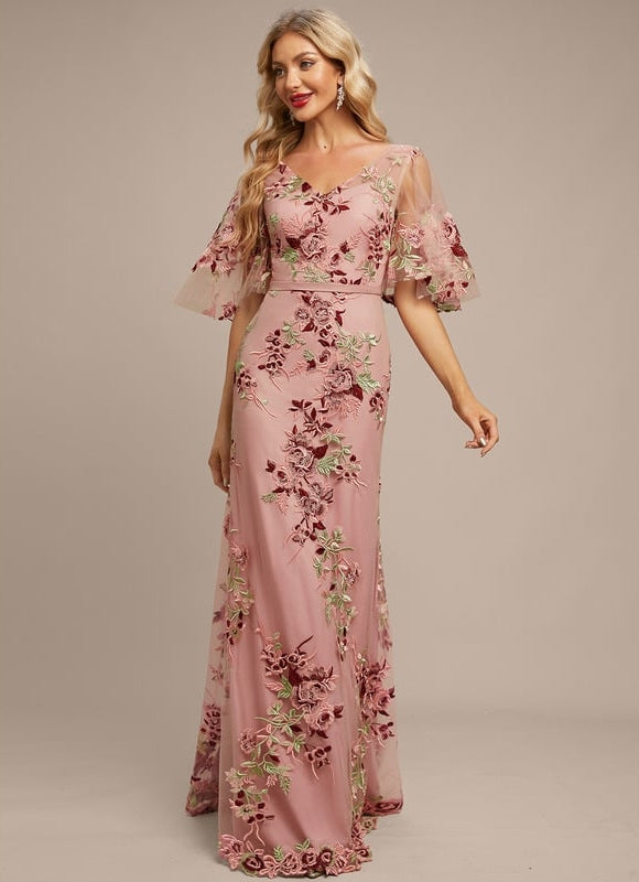 Robe de Soirée Florale Couture - gallery 2