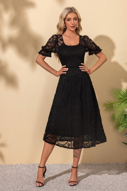 Robe de Soirée Noir Chic - gallery 5