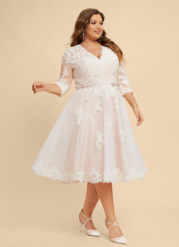 Robe de Soirée Nuptiale Éthérée - gallery 7