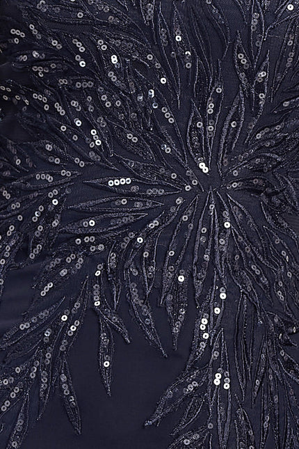 Robe de Soirée Velours Ébène - gallery 2