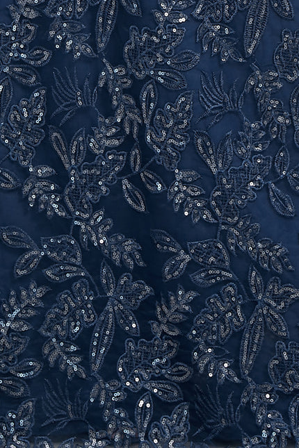 Robe de Soirée Éclat Marine Chic - gallery 2