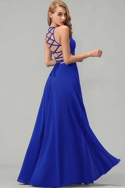 Robe de Soirée Bleu Serein - gallery 3