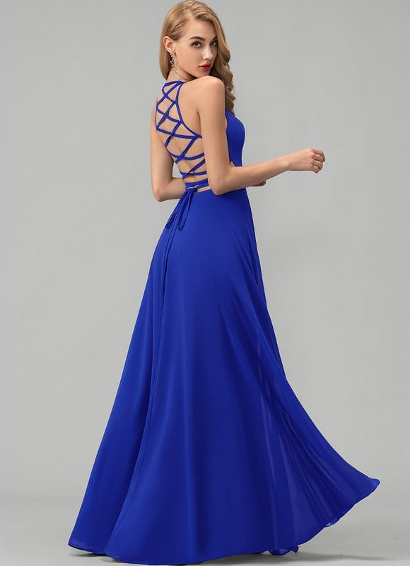 Robe de Soirée Bleu Serein - gallery 3