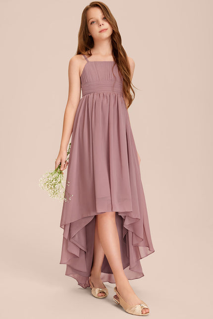 Robe de Soirée Ailée Mauve - gallery 4