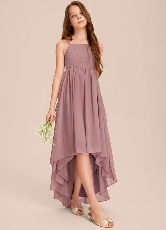 Robe de Soirée Ailée Mauve - gallery 4