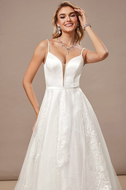 Robe de Soirée Élégance Tulle Perlé - gallery 4