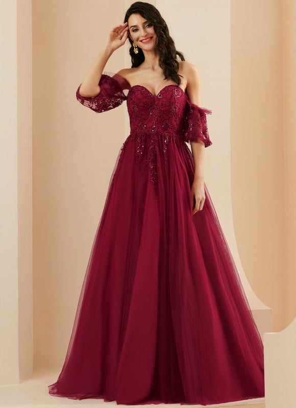 Robe de Soirée De Bal Éclatante