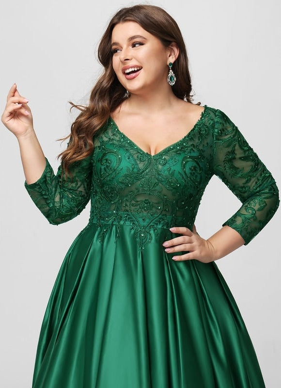 Robe de Soirée Émeraude Serre-Cœur - gallery 8