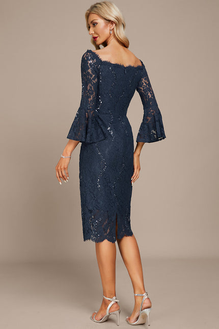 Robe de Soirée Chic Écarlate - gallery 5