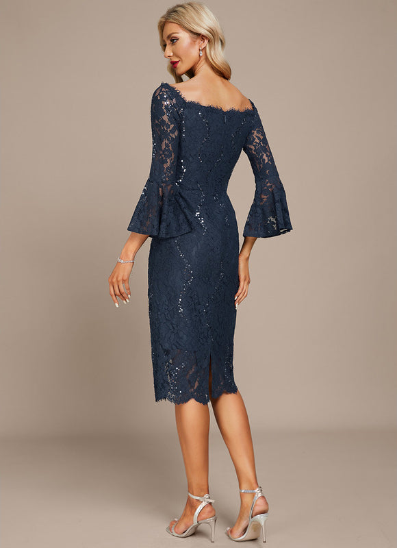 Robe de Soirée Chic Écarlate - gallery 5